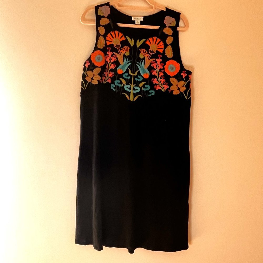 Summer Dress | Embroidered Applique | Spanish Flair